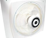 Lasko 2155A Electric Window Fan In White With Storm Guard Feature