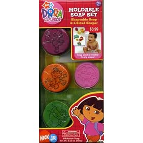 Dora the Explorer Moldable Soap Set by MZB Personal Care