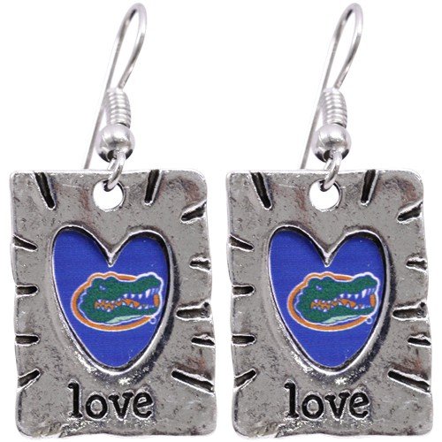 Florida Gators Team Color Love Earrings