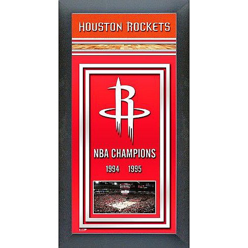 Photo File Houston Rockets Framed Championship Photo