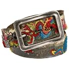 Leather Island Dragon Fight Belt