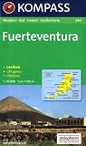 Kompass Karten, Fuerteventura: Wandern, Rad, Freizeit, Strassenkarte