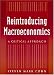 Reintroducing Macroeconomics: A Critical Approach