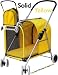 Solid Yellow Pet Stroller