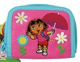 Nick Jr. Dora the Explorer Pink W/blue Trim Zipper Wallet - Dora Zipper Wallet