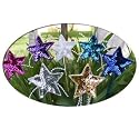 Reversable Fairy Princess Star Wand with Sequins and Beads, Various Colors