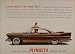 1957 Print Ad Plymouth Sport Car Fury 301 V-8 Engine - Original Print Ad