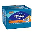 Always Maxi with Wings- Unscented -Overnight (56 Count)