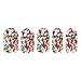 Tattify Glitter Nail Wraps - Party Popper (Set of 22)