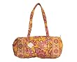 Vera Bradley Small Duffel Bag in Bali Gold