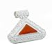 New Carnelian Silver-like Rare Gemstone Pendant 1 3/4