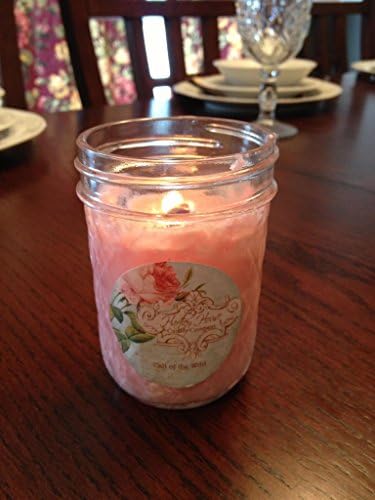 8oz Mason Jar Candle ~ One Horse Open Sleigh