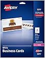 Avery Laser 2 x 3 1/2 Inch White Business Cards 250 Count (5371)