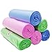 Hommp 5 Gallon Bathroom Trash Bags, Colored Medium Garbage Bags 120 Counts Trash Can Liners