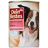 Dein Bestes Hund Kalb + Lamm in Saft, 12er Pack (12 x 400 g)