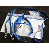 Freedom No-Pull Dog Harness Training Package - 5/8" Medium Blue