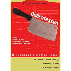 Delicatessen Poster Movie Affiche du film Singaporean 11 x 17 Inches - 28cm x 44cm