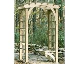 3' x 4' Treated Pine Roman Arch Arbor