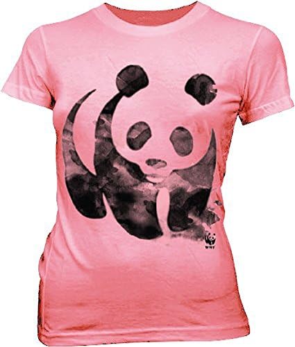 WWF World Wildlife Fund Panda Juniors Pink T-Shirt Tee