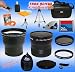 Professional Tokina 3x Telephoto & 0.22X Ultra Fisheye Wide Angle Lens + 2GB Compact Flash Card MEGA Kit for Nikon 8800