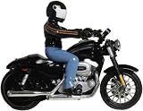 Harley Davidson XL1200N Nightster in Black Infra Red Remote Control Bike