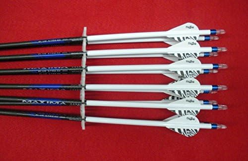 Carbon Express Maxima Blue Streak 350 Carbon Arrows w/Blazer Vanes Wraps 1 Dz.