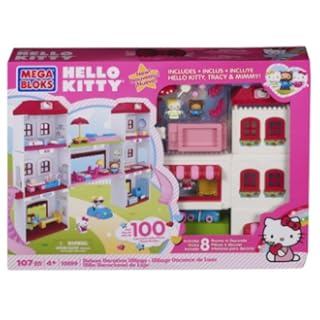 Mega Bloks Hello Kitty Deluxe Vacation Village