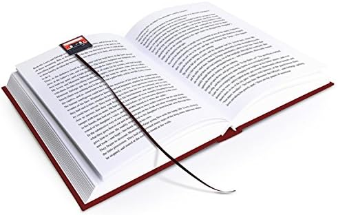 ACIR Retro magic suction to prevent the book from falling out of a magnetic bookmark bookend set of 3 (Black)