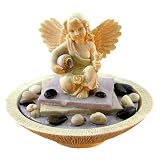 Tranquility Fountain Cherub Sand Stone Water Fountain