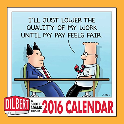 Dilbert 2016 Mini Wall Calendar, by Scott Adams
