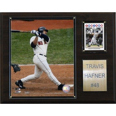 MLB Cleveland Indians Travis Hafner Photo Player Plaque