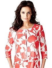 Per Una Speziale Sequin Embellished Floral Jacket