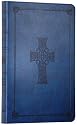 ESV Thinline Bible, TruTone, Royal Blue, Celtic Cross Design, Red Letter Text