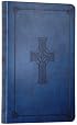 ESV Thinline Bible, TruTone, Royal Blue, Celtic Cross Design,  Red Letter Text