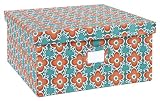 Working Class Studio The Re-Gift Collection Flora Large Box, Teal