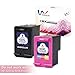 Vividcolor Compatible with HP 63XL 63 Ink Cartridge High Yield 1 Black 1 Tri-Color Work with HP DeskJet 1112 2130 3630 2132 3633 3634 OfficeJet 4650 3830 3831 3833 4655 Envy 4520 4516 4524 Printer