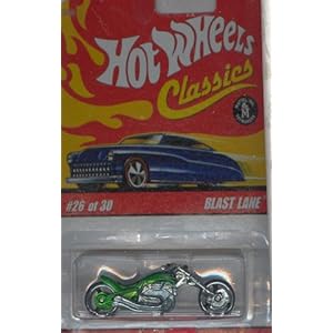 Hot Wheels Classics Series 2 2005 26 of 30 GREEN BLAST LANE 1:64 Scale Die Cast Body & Chassis Special Paint