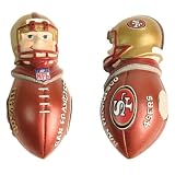 San Francisco 49ers Football Shaped Refrigerator Magnet