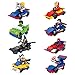 Oliasports Kids Super Heroes Action Mini Figure with Vehicle (Lot of 16)