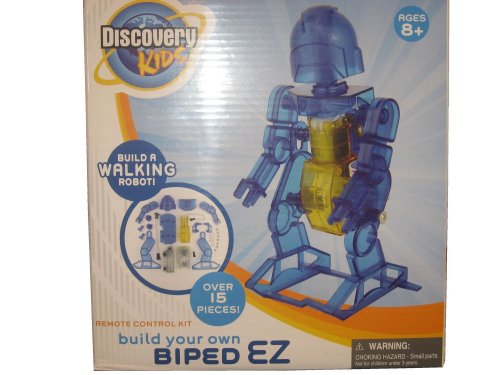 Discovery Kids Build a MOVING Robot! Remote Control Kit BIPED EZ