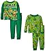 Teenage Mutant Ninja Turtles Little Boys' Ninja Academy Four-Piece Pajama Set