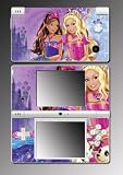 Barbie Princess Friends Beautiful Queen Pink Puppy Game Vinyl Decal Cover Skin Protector #4 for Nintendo DSi