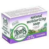 Tom's of Maine Natural Care Moisturizing Soap, Lavander, 1 bar (Pack of 6)