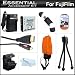 Must Have Accessory Kit For Fuji Fujifilm FinePix XP200, XP170, XP150, XP100 Waterproof Digital Camera Includes Extended Replacement (1100 maH) NP-50 Battery + Ac/Dc Travel Charger + Micro HDMI Cable + Float Strap + USB 2.0 Card Reader + Deluxe Case +MorE