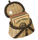 Big Sky Carvers Creel Basket Coaster Set, 70501