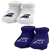 Carolina Panthers Royal Blue & White Infant 2-Pack Bootie Set