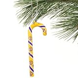 LSU Tigers Candy Cane Ornament Set