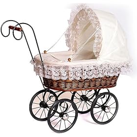 Antique Look Doll's Pram