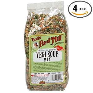 Bob's Red Mill Soup Mix, Veggie, 28-Ounce Units (Pack of 4)