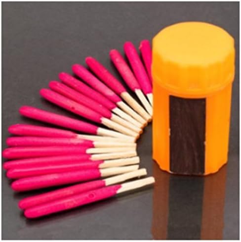 Lsd Portable Extra-large Head Windproof Waterproof Matches(6 Pack)